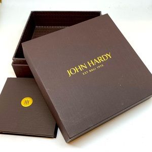 John Hardy 4.5” Gift Box and Cleaning Cloth